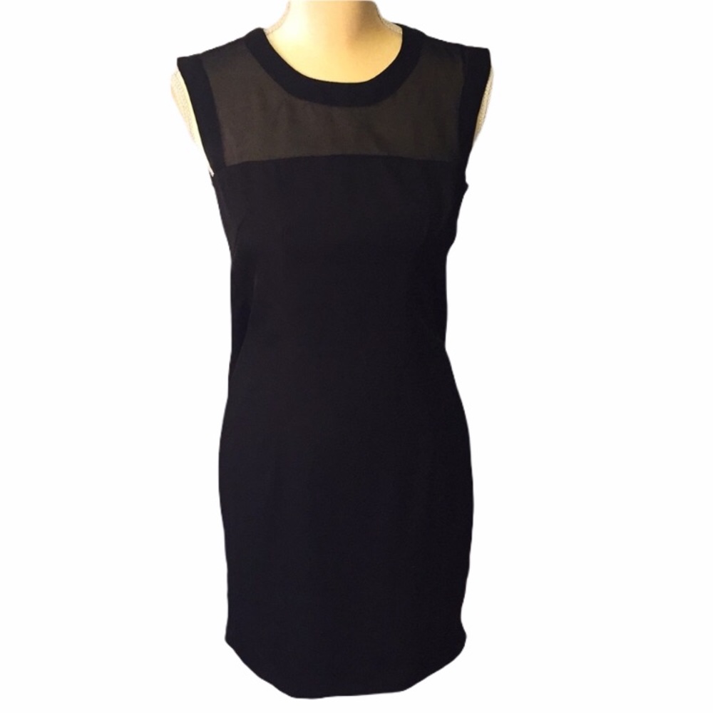 H&M Cute Little Black Dress full length zipper size 4
